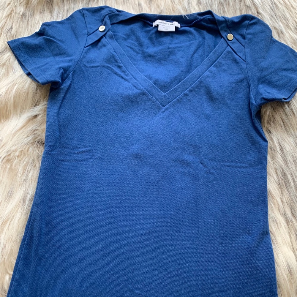 LACOSTE short sleeve top